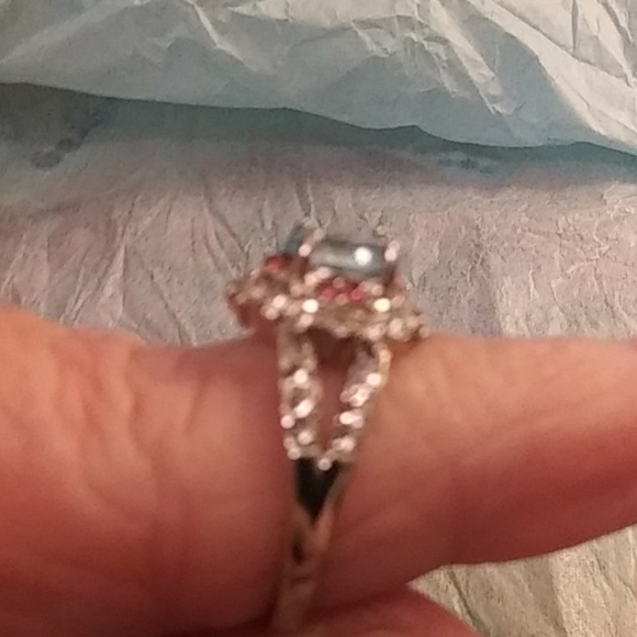 💍 ENGAGEMENT 🎁 GIFT RING.SIZE 9 - Picture 4 of 5